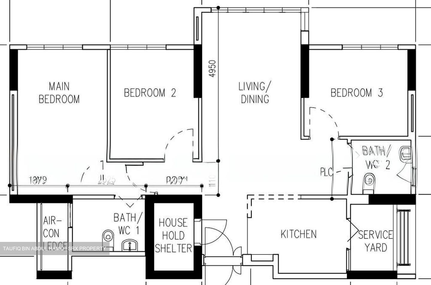 Blk 101A Alkaff Courtview (Toa Payoh), HDB 4 Rooms #580258761